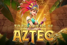 Карточка игры Treasures of Aztec в казино Олимп