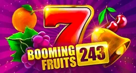Карточка игры Booming Fruits 243 в казино Олимп
