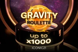 Карточка игры Gravity Roulette в казино Олимп