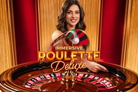 Карточка игры Immersive Roulette Deluxe в казино Олимп