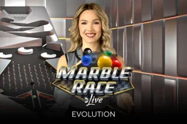 Карточка игры Marble Race в казино Олимп