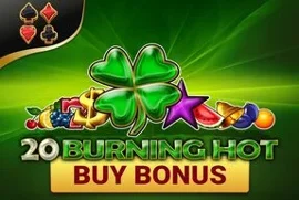 Карточка игры 20 Burning Hot Buy Bonus в казино Олимп