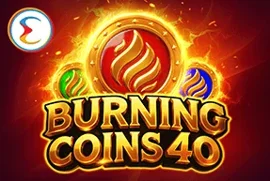 Карточка игры Burning Coins 40 в казино Олимп