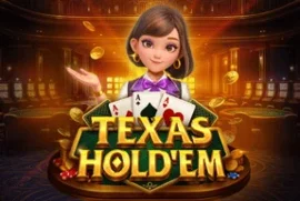 Карточка игры Texas Hold'em в казино Олимп