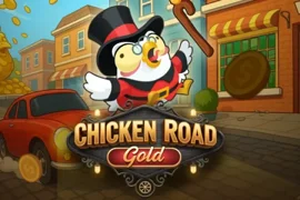 Карточка игры Chicken Road Gold в казино Олимп