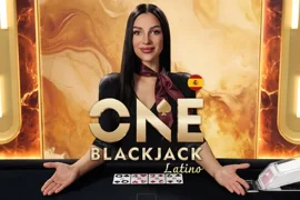 Карточка игры ONE Blackjack Latino в казино Олимп