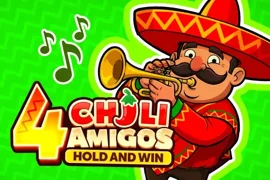 Карточка игры 4 Chili Amigos: Hold and Win в казино Олимп