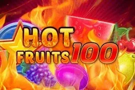 Карточка игры Hot fruits 100 в казино Олимп