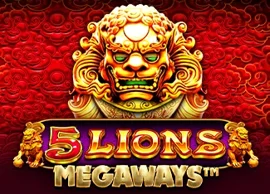Карточка игры 5 Lions Megaways в казино Олимп