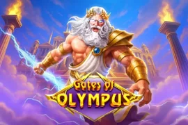 Карточка игры Gates of Olympus в казино Олимп